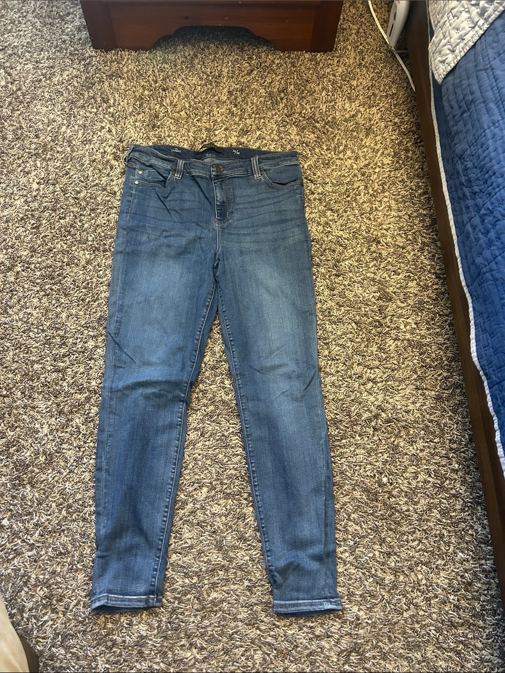 Liverpool Women's Medium Blue Stretch Skinny Jeans